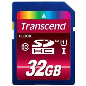 Transcend SDHC 32GB Class 10 UHS-I - TS32GSDHC10U1