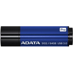 ADATA Superior S102 Pro 64GB modrá - AS102P-64G-RBL