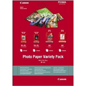 Canon Foto papír VP-101, A4, 10x15 cm, Variety pack - 0775B079