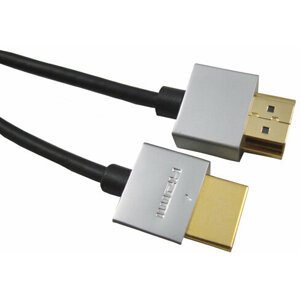 PremiumCord Slim HDMI + Ethernet kabel, 0,5m - kphdmes05
