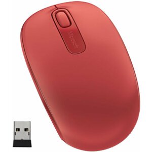 Microsoft Mobile Mouse 1850, červená - U7Z-00034