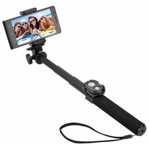 GoGEN 5 Selfie tyč teleskopická, bluetooth, černá - GOGBTSELFIE5B