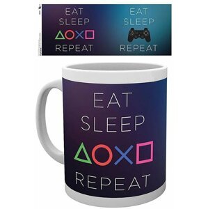 Hrnek PlayStation - Eat Sleep Play Repeat - 05028486342020