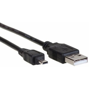 AQ KCE018, mini USB/USB 2.0 A, 1,8m - xkce018