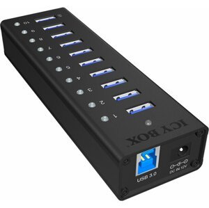 ICY BOX IB-AC6110, USB 3.0 Hub, 10-Port - IB-AC6110