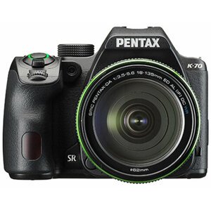 Pentax K-70, černá + DA 18-135mm WR - 16255