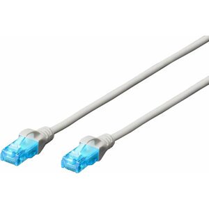 Digitus Ecoline Patch Cable, UTP, CAT 5e, AWG 26/7, šedý, 7m - DK-1512-070