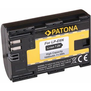 Patona baterie pro foto Canon LP-E6/LP-E6N 1600mAh Li-Ion - PT1260