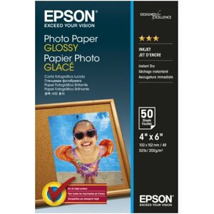 Epson Photo Paper Glossy, 10x15 cm, 50 listů, 200g/m2, lesklý - C13S042547