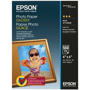 Epson Photo Paper Glossy, 10x15 cm, 500 listů, 200g/m2, lesklý - C13S042549