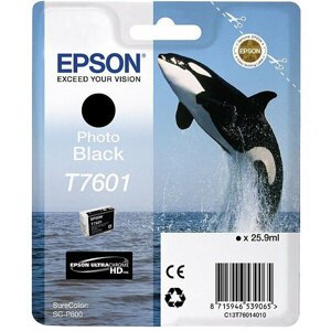 Epson T7601, (25,9ml), black - C13T76014010