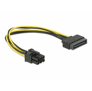 Delock napájecí kabel SATA 15 pin na 6 pin PCI Express - 82924