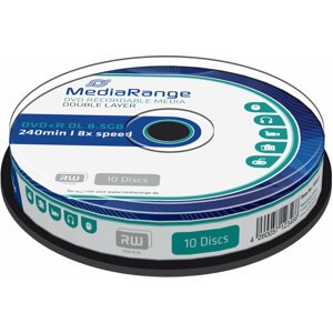 MediaRange DVD+R 8,5GB DL 8x, 10ks Spindle - MR466