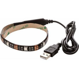 OPTY USB LED pás 30cm, RGB, integrovaný ovladač - OPTY 30S