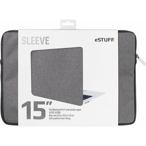 eSTUFF A1707, A1398 15'' Sleeve - Fits Macbook Pro, twill - ES82251-TWILL