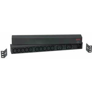 APC rack PDU, 1U, 16A,208&230V, (10)C13 & (2)C19 - AP9559