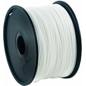Gembird tisková struna (filament), ABS, 1,75mm, 1kg, bílá - 3DP-ABS1.75-01-W