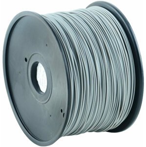 Gembird tisková struna (filament), PLA, 1,75mm, 1kg, šedá - 3DP-PLA1.75-01-GR