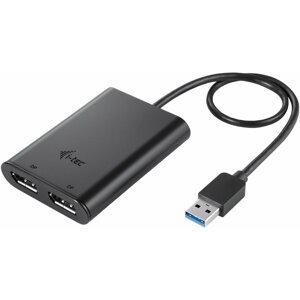 i-tec USB 3.0 Display Port 2x 4K Ultra HD Display Adapter - U3DUAL4KDP