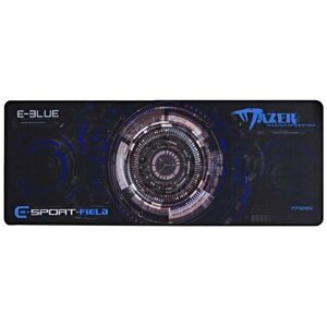 E-Blue Gaming XL, herní, látková, černo-modrá - EMP010BL