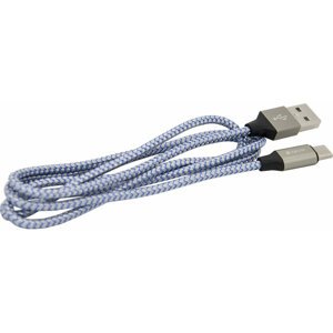 DEVIA micro USB kabel, pletený - DATAMICRODEV