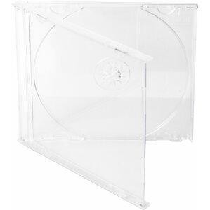 Cover It 1 CD 10mm jewel box + tray čirý 10ks/bal - 27010P10