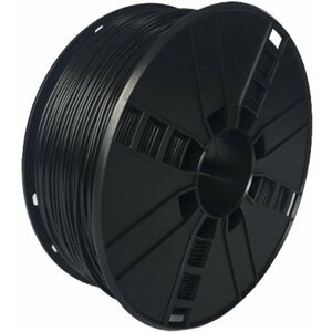 Gembird tisková struna (filament), flexibilní, 1,75mm, 1kg, černá - 3DP-TPE1.75-01-BK
