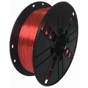 Gembird tisková struna (filament), PETG, 1,75mm, 1kg, červená - 3DP-PETG1.75-01-R
