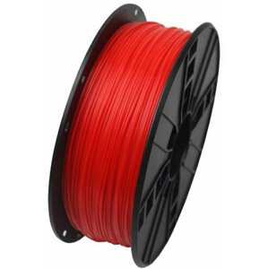 Gembird tisková struna (filament), PLA, 1,75mm, 1kg, fluorescentní červená - 3DP-PLA1.75-01-FR