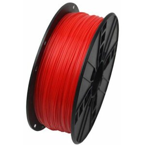 Gembird tisková struna (filament), ABS, 1,75mm, 1kg, fluorescentní červená - 3DP-ABS1.75-01-FR