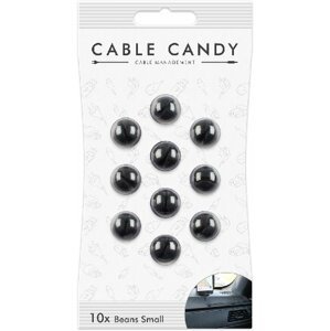 Cable Candy kabelový organizér Small Beans, 10 ks, černá - CC014