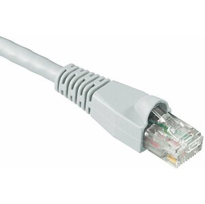 Solarix Patch kabel CAT5E UTP PVC 1m šedý snag-proof - 28311109