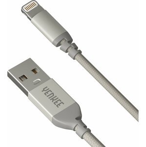 YENKEE YCU 611 USB / lightning 1m, stříbrný - 30015969