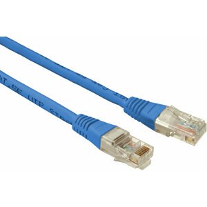 Solarix Patch kabel CAT5E UTP PVC 0,5m modrý non-snag-proof - 28330059