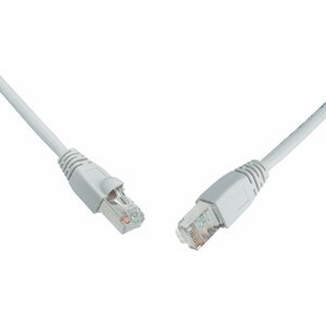 Solarix Patch kabel CAT6 SFTP PVC 1m šedý snag-proof - 28420109