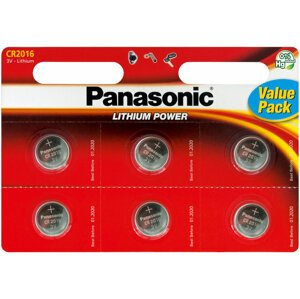 Panasonic baterie CR-2016 6BP Li - 35049306