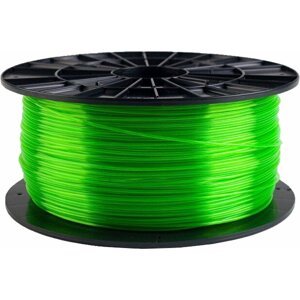 Filament PM tisková struna (filament), PETG, 1,75mm, 1kg, transparentní zelená - F175PETG_TGR