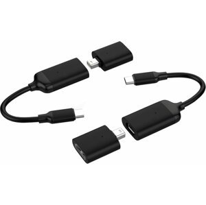 HYPER USB-C to 4K60Hz Mini DisplayPort & HDMI Adapter, černý - HY-HD40C-BLACK
