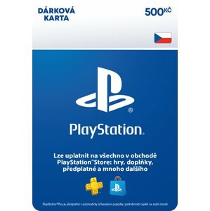 PlayStation Store - Dárková karta 500 Kč - elektronicky - SCEE-CZ-00050000