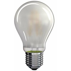 Emos LED žárovka Filament matná A60 E 6,5W E27, teplá bílá - 1525283235