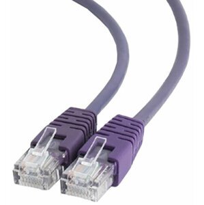 Gembird Cablexpert Patch kabel UTP c5e - 5m - fialová - PP12-5M/V