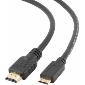 Gembird CABLEXPERT kabel HDMI-HDMI mini 1,8m, 1.4, M/M stíněný, zlacené kontakty, černá - CC-HDMI4C-6