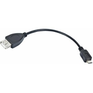 Gembird CABLEXPERT kabel USB AF/micro BM, OTG, 15cm, pro tablety a smartphone - A-OTG-AFBM-03