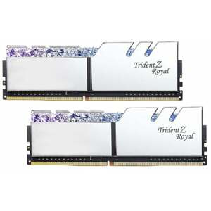 G.SKill TridentZ Royal 16GB (2x8GB) DDR4 3600 CL18, stříbrná - F4-3600C18D-16GTRS
