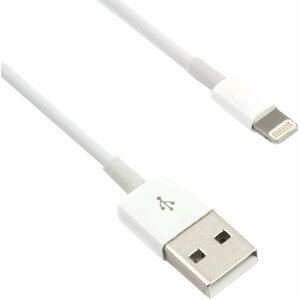 C-TECH kabel USB 2.0 Lightning (IP5 a vyšší) nabíjecí a synchronizační kabel, 2m, bílá - CB-APL-20W