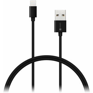 CONNECT IT Wirez Apple Lightning - USB, 1m, černá - CI-415
