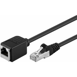 PremiumCord prodlužovací Patch kabel FTP RJ45-RJ45 M/F, 10m - sstpmf10