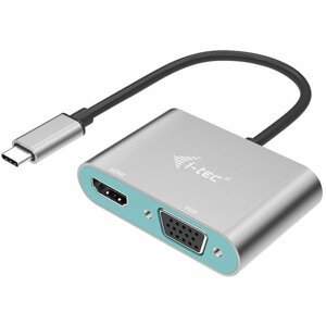i-tec USB-C Metal HDMI and VGA Adapter - C31VGAHDMIADA