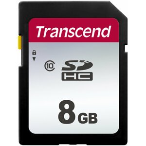 Transcend SDHC 300S 8GB 20MB/s Class 10 - TS8GSDC300S