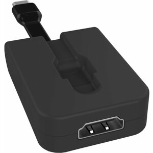PremiumCord Adaptér USB 3.1 Typ-C male na HDMI female,zasunovací kabel a kroužek na klíče - ku31hdmi07